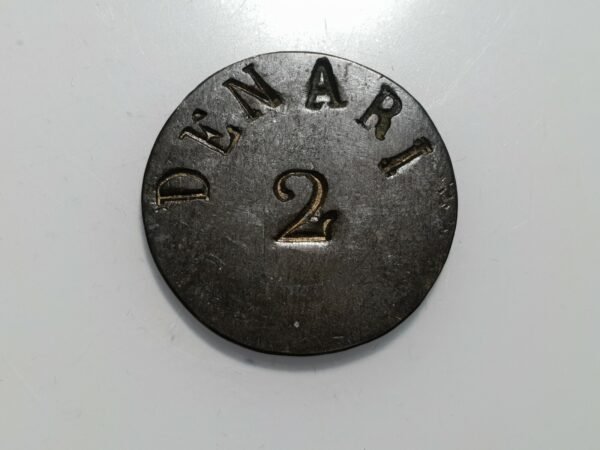 TOSCANA O ESTADOS PAPALES PONDERAL COIN WEIGHT 2 DENARI 2,34 g
