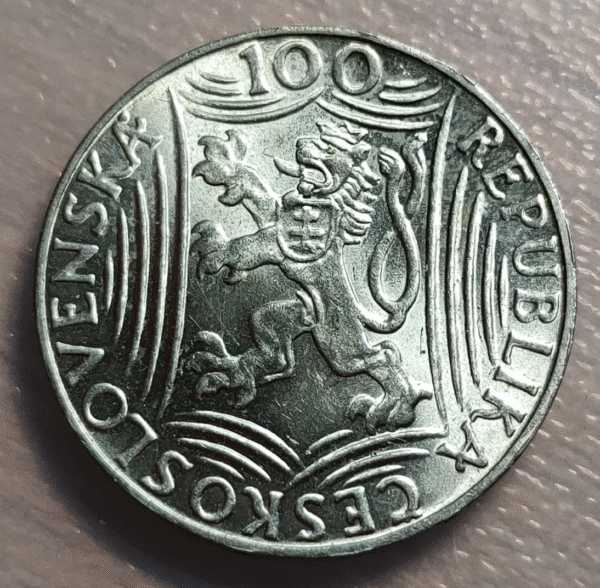 CHECOSLOVAQUIA CZECHOSLOVAKIA JOSEF STAILN 100 KORUN 100 CORONAS 1949 SC- - Imagen 2