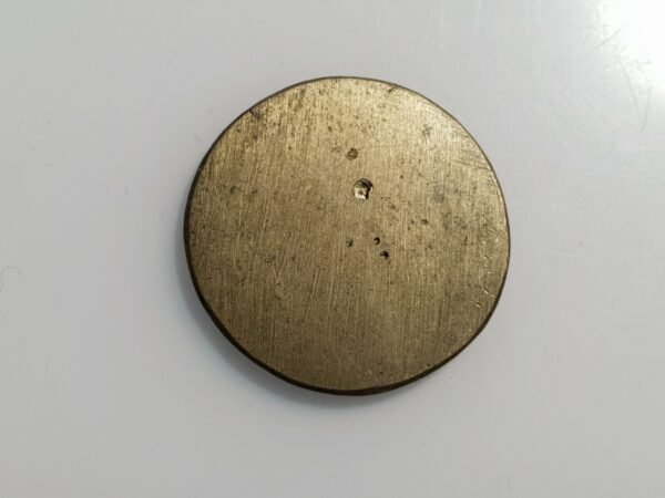 ESTADOS PAPALES PONDERAL COIN WEIGHT ZECCHINO ROMA 3,43 g - Imagen 2