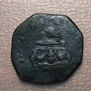 IMPERIO ESPAÑOL NAPOLES NAPOLI FELIPE III TORNESE 1618? FECHA NO COMPLET VISIBLE