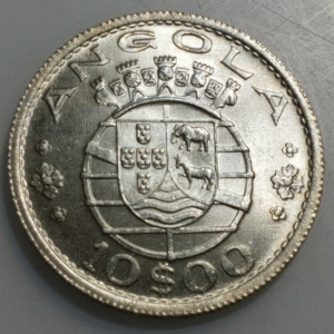 ANGOLA PORTUGUES 10 ESCUDOS 1955 SC UNC