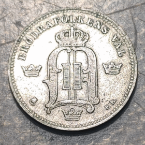 SUECIA SWEDEN 10 ORE 1891