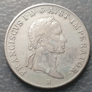 HUNGRIA HUNGARY FRANZ I 20 KREUZER 1833 B KREMNITZ MBC