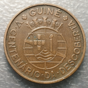 GUINEA PORTUGUESA PORTUGUESE GUINEA 1 ESCUDO 1946 MBC
