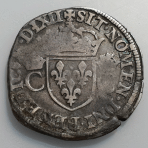 FRANCIA FRANCE CHARLES IX CARLOS IX TESTON 1562 T NANTES