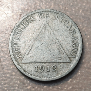 NICARAGUA 5 CENTAVOS 1912 H KM 12