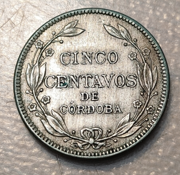 NICARAGUA 5 CENTAVOS 1936 KM 12 - Imagen 2