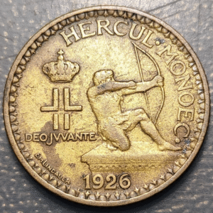 MONACO 2 FRANCS 1926 MBC