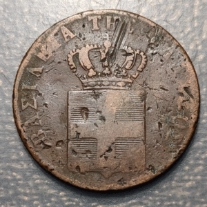 GRECIA GREECE 5 LEPTA 1841 BC/BC+