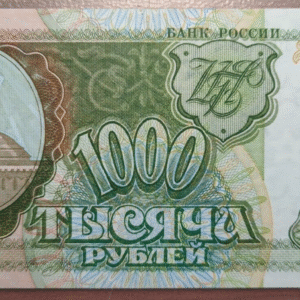 RUSSIA RUSIA 1000 ROUBLES 1000 RUBLOS 1993 P 257 SC UNC