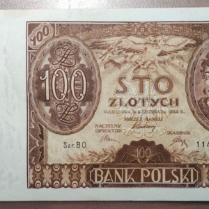 POLONIA POLAND 100 ZLOTYCH 1932 P 74a MBC+/EBC