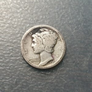 ESTADOS UNIDOS USA EEUU UNITED STATES MERCURY DIME 10 CENTS 1917 BC