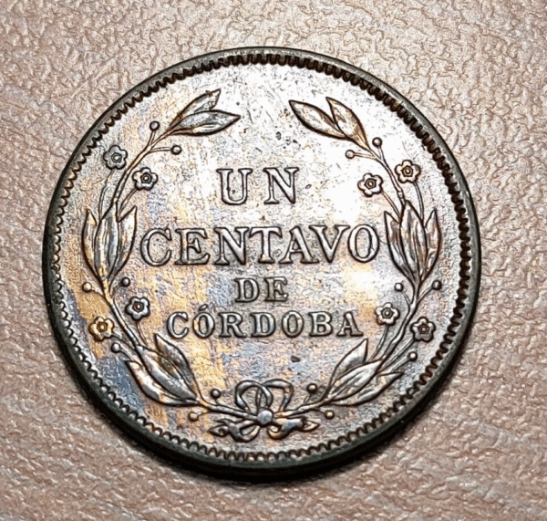 NICARAGUA 1 CENTAVO 1935 KM 11 - Imagen 2
