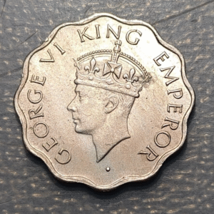 INDIA BRITISH INDIA BRITANICA 1 ANNA 1946 EBC+