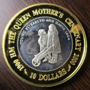 FIJI 10 DOLARES - 10 DOLLARS 2000 BIMETALICA - CON CAPSULA