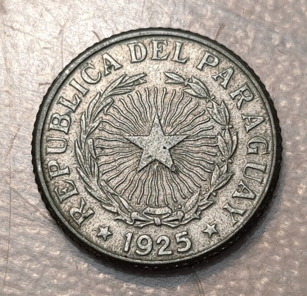 PARAGUAY 1 PESO 1925 KM 13