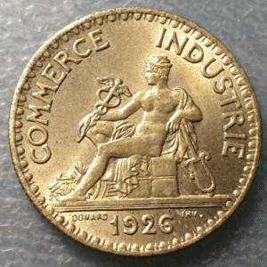 FRANCIA FRANCE 2 FRANCS 1926 SC UNC FECHA ESCASA SCARCE DATE