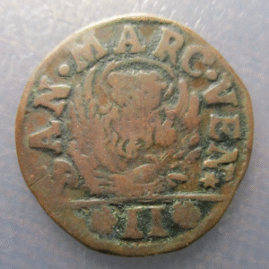 VENECIA VENECIA GAZZETTA DE 2 SOLDI "DALMATIA ET ALBANIA"