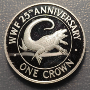 TURKS & CAICOS 1 CROWN 1988 SC UNC