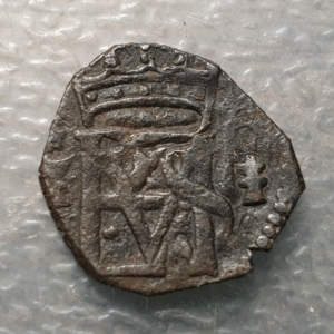 FELIPE II CUENCA BLANCA 1/2 MARAVEDI S/F (1566-72)