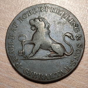 GIBRALTAR 2 QUARTOS 1810