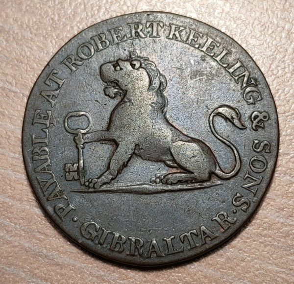 GIBRALTAR 2 QUARTOS 1810