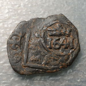 FELIPE IV 8 MARAVEDIS RESELLOS: VIII MADRID, 1641