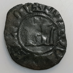 FLANDES GENT GANTE LODEWIJK VAN MALE LUIS DE MALE DUBBELE MIJT ESCASA SCARCE