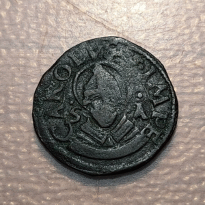 IMPERIO ESPAÑOL MILAN CARLOS V CARLOS I DE ESPAÑA TERLINA O QUATTRINO SA/KV