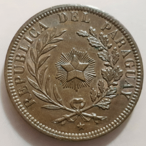 PARAGUAY 4 CENTESIMOS 1870
