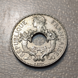 INDOCHINA FRANCESA FRENCH INDOCHINA INDOCHINE 5 CENTIMES 5 CENTIMOS 1939 SC UNC