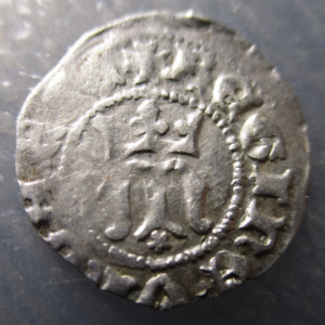 HUNGRIA HUNGARY MARIA I DINERO (1382-1387) 0,45g