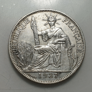 INDOCHINA FRANCESA FRENCH INDOCHINA INDOCHINE 20 CENTIMES 1937 EBC-