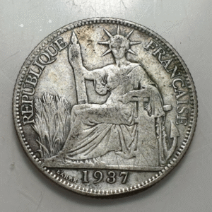 INDOCHINA FRANCESA FRENCH INDOCHINA INDOCHINE 20 CENTIMES 1937 BC+