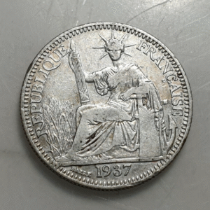 INDOCHINA FRANCESA FRENCH INDOCHINA INDOCHINE 10 CENTIMES 1937 MBC
