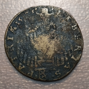 IMPERIO ESPAÑOL GUERRA DE LOS PAISES BAJOS DORDRECHT JETON 1573 EJERCITO RETIRA