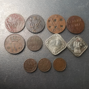 LOTE 11 MONEDAS PAISES BAJOS HOLANDA Y COLONIAS NETHERLANDS AND COLONIES