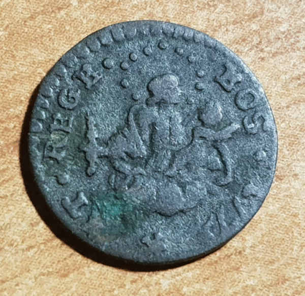 ITALIA GENOVA 8 DENARI 1773? MBC