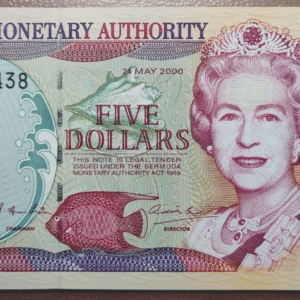 BERMUDA 5 DOLLARS 24/05/2000 P 51a SC UNC