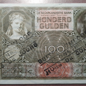 NETHERLANDS PAISES BAJOS 100 GULDEN 23/03/1944 P 51c MBC