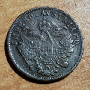 ITALIA AUSTRIA MILAN 1 CENTESIMO 1852 M BC+