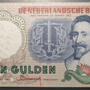 PAISES BAJOS NETHERLANDS 10 GULDEN 1953 P85 MBC+