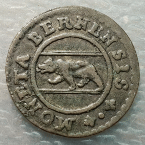 SUIZA SWITZERLAND BERNA 1/2 KREUTZER 1785 MBC