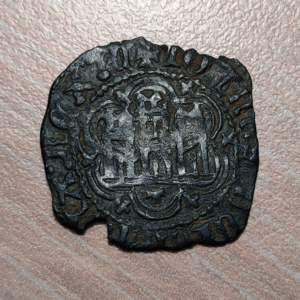 ESPAÑA CASTILLA Y LEON JOAN II TOLEDO BLANCA 1,64g