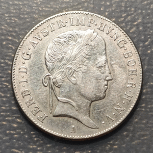 AUSTRIA FERDINAND I 20 KREUZER 1848 A