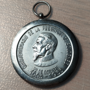 PERU MEDALLA 50 AÑOS PROVINCIA DE BOLOGNESI 1903-1953