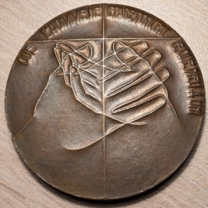 FRANCIA MEDALLA MATRIMONIO FAMILIA QUE EL HOMBRE NO SEPARE LO QUE DIOS HA UNIDO