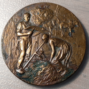 FRANCIA MEDALLA 1896 SOCIEDAD DE AGRICULTORES DE LA DROME VIGLENCE