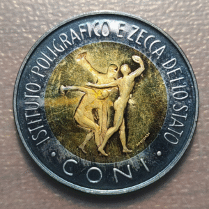 USA ESTADOS UNIDOS LOS ANGELES JUEGOS OLIMPICOS MEDALLA 1984 CONI PLATA