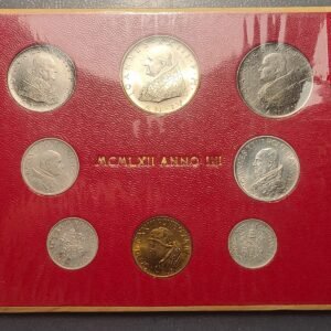 VATICANO JUAN XXIII SERIE ANUAL OFICIAL 1962 AÑO IV